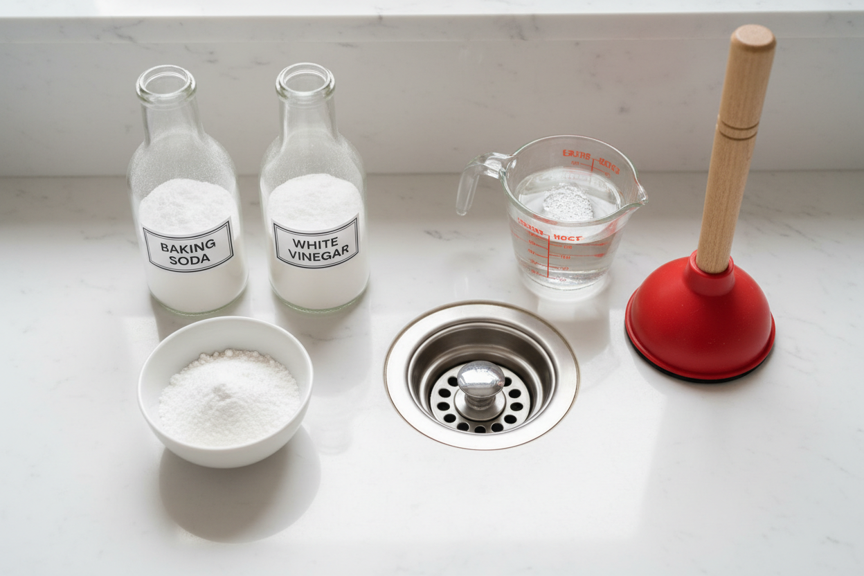 How to Unclog a Drain Without Calling a Plumber