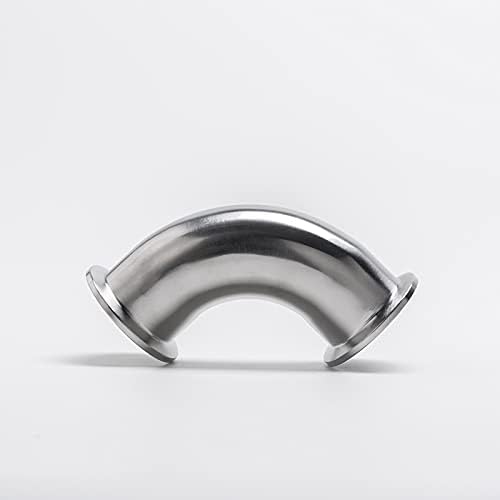 Beduan Elbow 90 Degree 2" Tube OD Stainless Steel 2" Tri Clamp Sanitary Pipe Fitting (Ferrule OD 64mm)