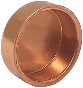 Joywayus 10PCS Plumbing 5/8" Solder Copper Pipe End Cap, Pressure Sweat Plug Socket Pipe Fitting Solder Connection