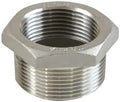 1-1/2" X 3/4" 304 Stainless Steel Class #150 Threaded Hexagon Bushing Hex Reducing Bushing