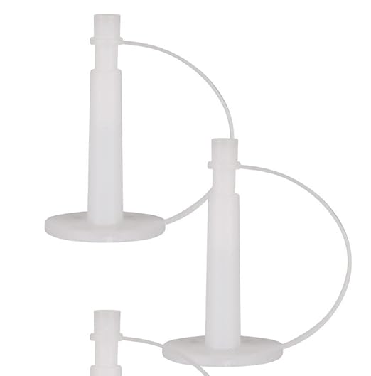 LCR Injection Epoxy Part A Resin and Part B Hardener with 7 Injection Ports for Repair of Concrete Foundation Cracks, Use LCR Repair Paste for Vertical Cracks or Alone on Horizontal Surfaces