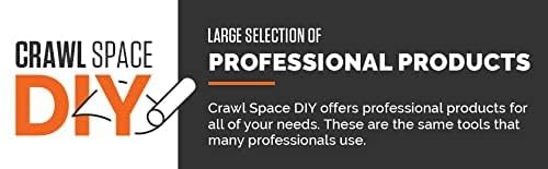 CrawlSpace-DIY - Vapor Barrier Tape, [3 Pack] 4" x 180' PE 12mm Polyethylene Tape, Moisture Barrier Seal and Seam, Insulation Tape for Crawl Space Vapor Barrier, Marine & More