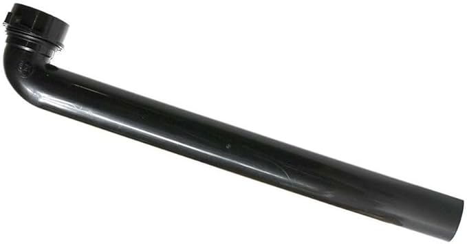 Replacement 1-1/2 Inch x 9-1/2 Inch Long ABS Slip Joint Waste Arm with Nut & Washer for PrimeX 81541