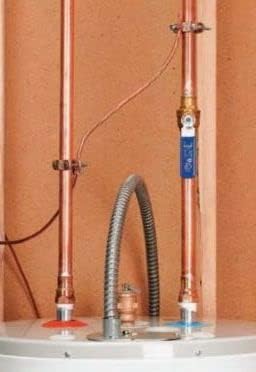 COREX 4-1/2" to 6" Bronze Water Pipe Ground Clamp - High Conductivity Grounding Clamp Conduit Fitting