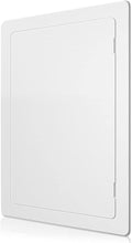 Access Panel for Drywall - 6 x 9 inch - Wall Hole Cover - Access Door - Plumbing Access Panel for Drywall - Heavy Durable Plastic White