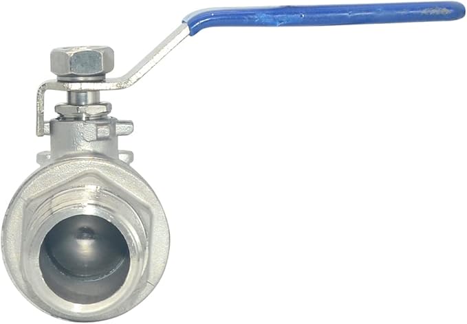 DAN SPEED Full Port Ball Valve Male x Female S304 Stainless Steel Heavy Duty for Water, Oil, and Gas,1000WOG (1inch)