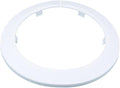 110mm Pipe Cover Decoration; Fit 4.33" Outer Diameter Pipe/Hole; White PP Plastic Escutcheon Collar; Snap-on Water Escutcheon Plate for Bathroom Kitchen Wall Tube Decor 1Piece
