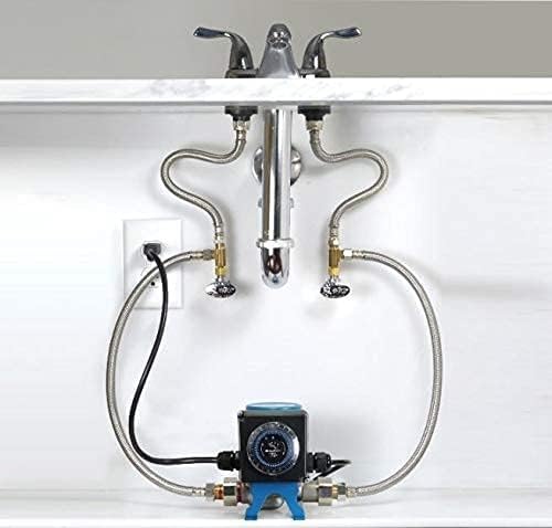 APCOM UT1 Hot Water Recirculation Pump For Under Sink - Instant Hot Water Recirculating System For Tank Type Water Heaters