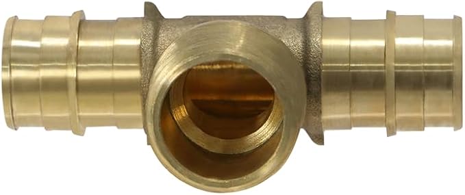 XFITTING Pex A 3/4 Inch x Pex A 3/4 Inch x 3/4 Inch Male NPT Tee, Pex A Male NPT Tee, 29-6-2=10XX, 10 Pieces