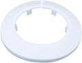 63mm Pipe Cover Decoration; Fit 2.48" Outer Diameter Pipe/Hole; White PP Plastic Escutcheon Collar; Snap-on Water Escutcheon Plate for Bathroom Kitchen Wall Tube Decor 1 Piece