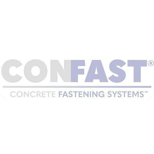 CONFAST 1/2" x 4-1/4" Wedge Anchor Zinc Plated (Box of 25)