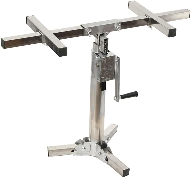 Cabinet Lift Jack for Installing Cabinet, Adjustable Third Hand Tool Support System with Load-Bearing 165lbs, Cabinets Installation Tools, Multi-Functional Cabinet Jack (25.6-48 Inches)