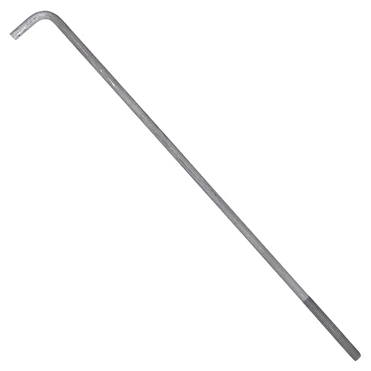 3/4"-10 x 36" L-Bolt Concrete Anchor Bolt - Hot Dip Galvanized by Conquest Fasteners