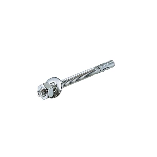 Conquest 1/4" x 3-1/4" Type 316 Stainless Steel Wedge Anchors (Box of 100) Heavy Duty Fastener for Concrete