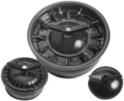 15" Hand-Tite Pipe Plug (R.C. Graham Co), Black, Nylon & Rubber, Expansion Range: 14-3/4 to 15-1/4