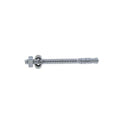 Conquest 1/4" x 3-1/4" Type 316 Stainless Steel Wedge Anchors (Box of 100) Heavy Duty Fastener for Concrete