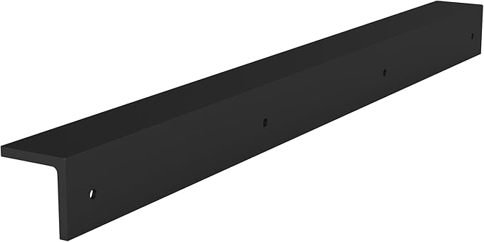The Original Wall Cleat – Heavy Duty Support Bracket Dishwashers Sink Support Bracket Securing Countertops. – Invisible Wall Mounting Hardware for Secure,Flush Installations.(66 Inches) Aluminum