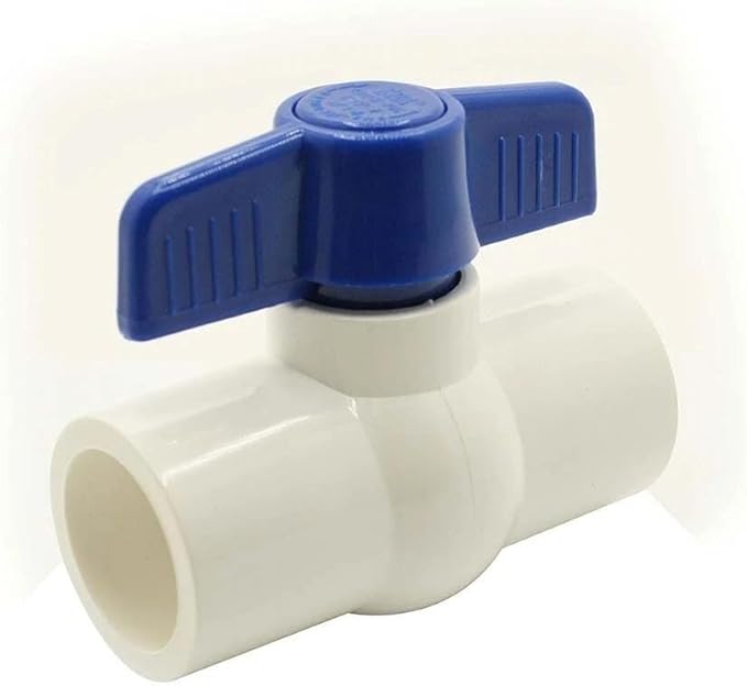 Replacement 2 Inch Slip PVC Ball Valve - Blue Handle for Thrifco Plumbing 6415415