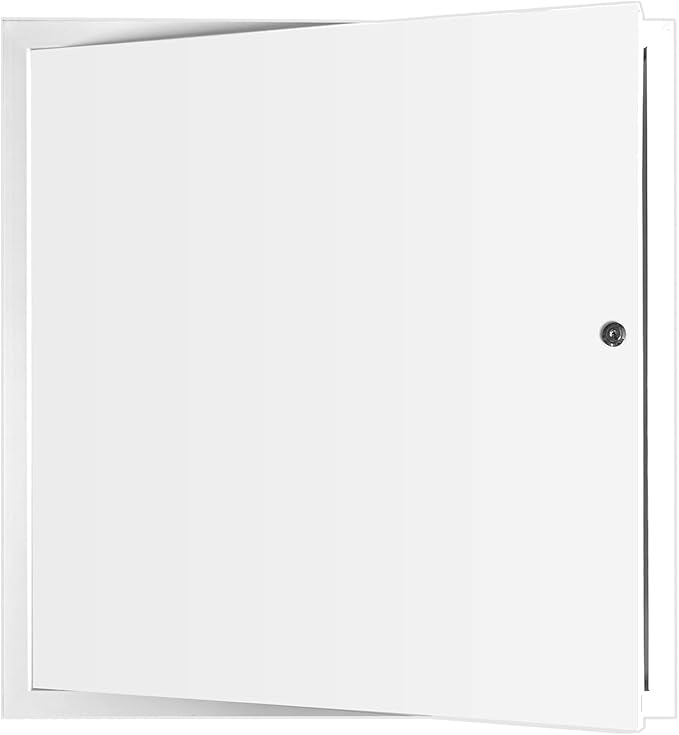 18" x 18" Metal Access Panel, 1MM Thickened Access Panel for Drywall, Aluminum Access Panel for Walls and Ceilings, Rust-Resistant and Easy-to-Install Drywall Access Panel
