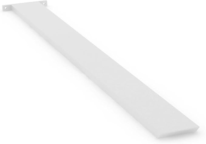 IRONSUPPORTS.COM Iron Supports Hidden Island Countertop Support Bracket - Heavy Duty Brackets for Granite Countertops Steel Kitchen (White 30 Inch)