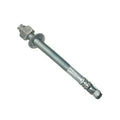 Zinc-Plated Steel Wedge Anchors, 1" X 6" - Heavy-Duty Mounting Bolts for Concrete - 25 Pack