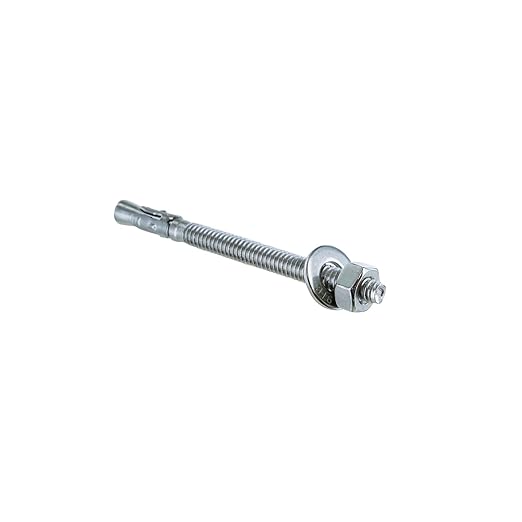 Conquest 1/4" x 3-1/4" Type 316 Stainless Steel Wedge Anchors (Box of 100) Heavy Duty Fastener for Concrete
