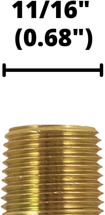 3/8" NPTF Square Head Brass Plug Male Pipe Thread Fitting | 33151-06