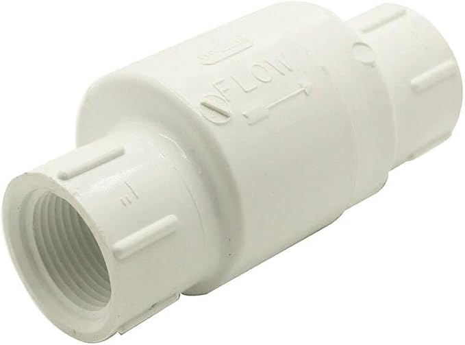 Replacement 1/2 Inch Threaded Spring Check Valve for Thrifco Plumbing 6415180