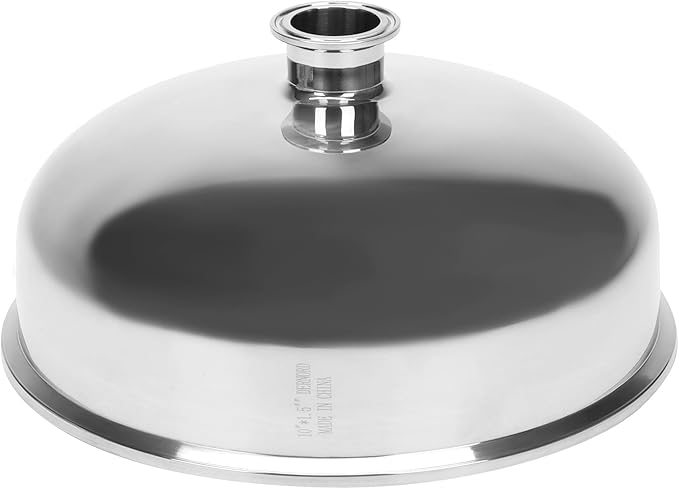 DERNORD Tri Clamp Bowl Reducer Sanitary Fitting Stainless Steel 304 (Tri Clamp Size: 10 inch x 1.5 inch)