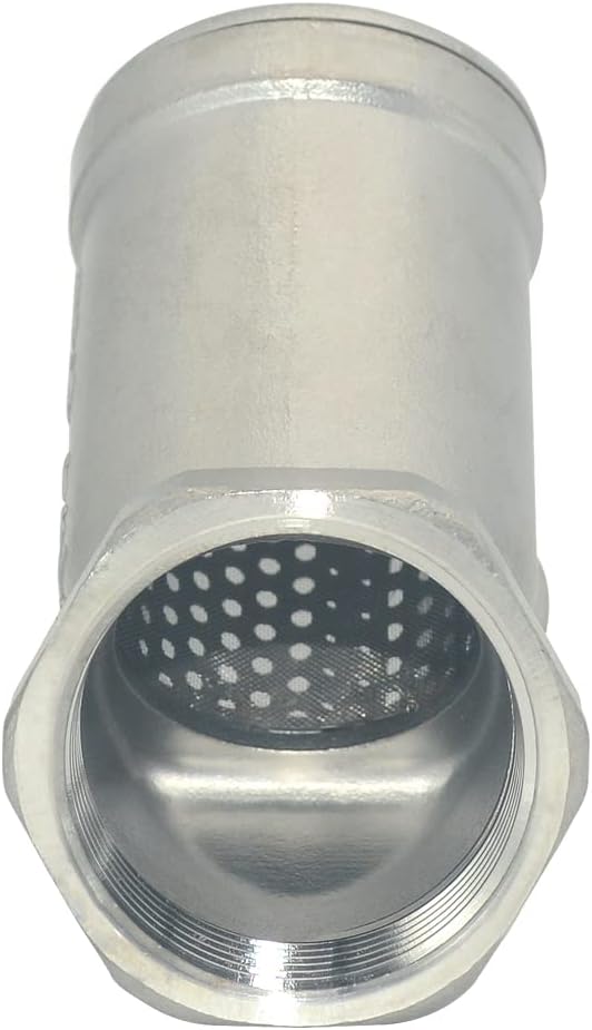 1-1/4" WYE Strainer Mesh Filter Valve,800WOG Y-Spring NPT Female Check Valve,Stainless Steel SS316 CF8M