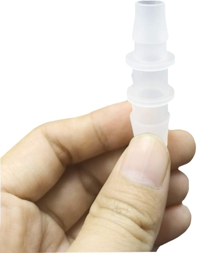 3/4" to 5/8" Hose Barb Reducer Pipe Fittings Adapter, Plastic Joint connector Splicer Mender for Aquarium Household Transport Fuel Gas Liquid Air (Pack of 4)