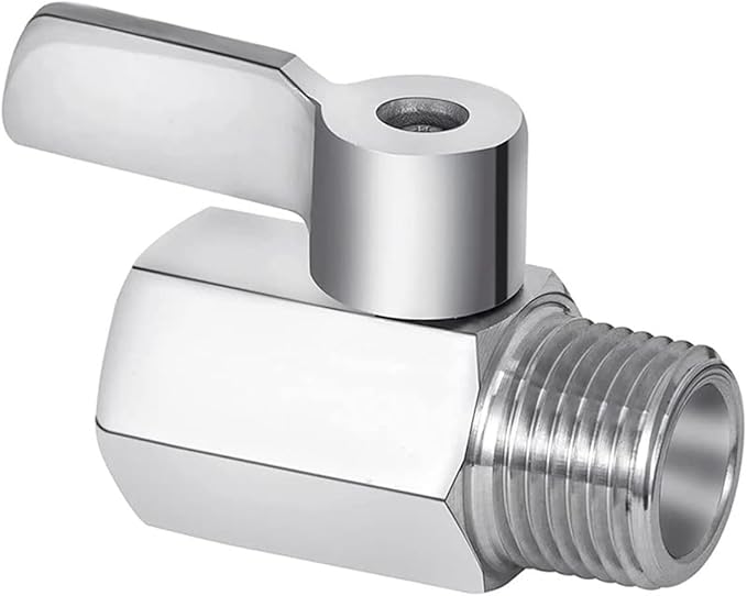 316 Stainless Steel Mini Ball Valve Shut Off Valve 1" NPT Male Female Thread Pipe Fitting Connector for Water Gas Oil