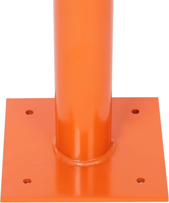 Adjustable Jacking Post, Jack Column Load-Bearing Capacity 12000 Lbs with 8.66 x 8.66 Inch Base Support Beam Basement Jack for Construction, Bridge Construction