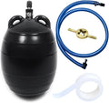 Water Shut Off Airbag with Long Hose, 4 Inch Inflatable Pipe Plug, Pipe Test Plug, Test Ball Plug, Used for Drainage Pipe, Sewage Pipe Temporary Water Blocking, Closed Water Test