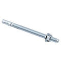 3/8 inch x 5 inch - 5 Pieces Wedge Anchor Zinc Plated Heavy Duty Fastener for Concrete