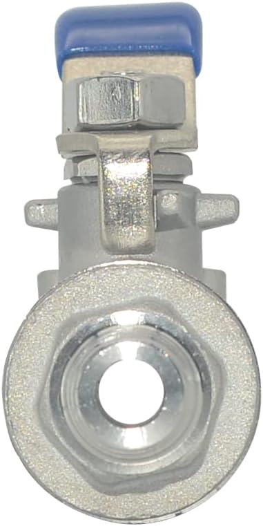 DAN SPEED Full Port Ball Valve Male x Female S304 Stainless Steel Heavy Duty for Water, Oil, and Gas,1000WOG (1/4inch)