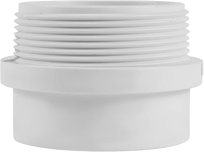 10-Pack EFIELD 2" PVC DWV Male Trap Adapter (Spigot x MIPT)