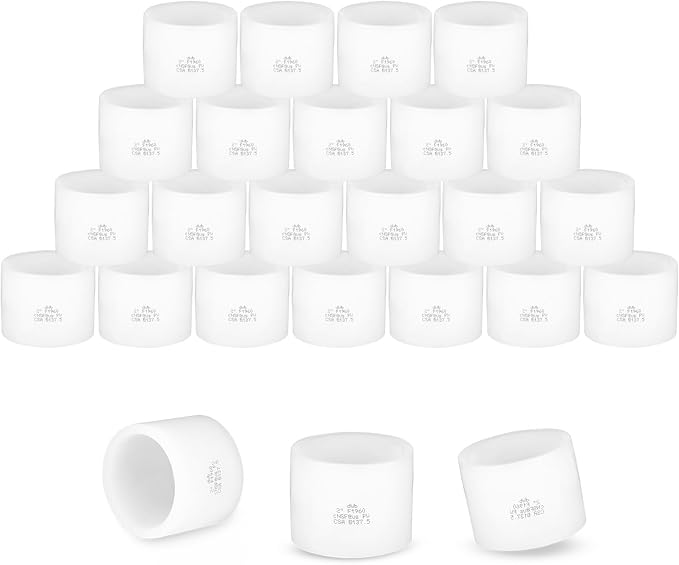 Pack of 30 Foskan 2 Inch PEX A Expansion Rings,F1960 Expansion Sleeves,Compatible with PEX A Pipe and expansion Fittings for Plumbing