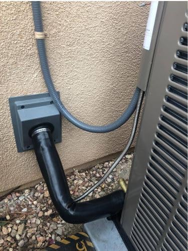 Airex Black 72E-B E-Flex Guard Insulation Protector for Refrigeration Piping Line Set Cover/Protector/Sleeve for 5/8", 3/4" or 7/8" Copper Tubing w/ 1/2" Wall Insulation (6 Feet) Removable & Reusable