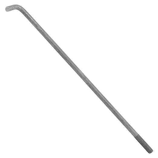 1/2"-13 x 18" L-Bolt Concrete Anchor Bolt - Hot Dip Galvanized by Conquest Fasteners