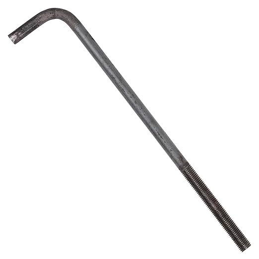 3/4"-10 x 18 L-Bolt Concrete Anchor Bolt - Hot Dip Galvanized by Conquest Fasteners