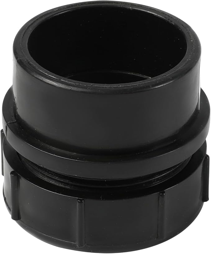 10-Pack EFIELD 1-1/2"x 1-1/4"ABS DWV Trap Adapter W/PLASTIC NUT(Hub x SJ)