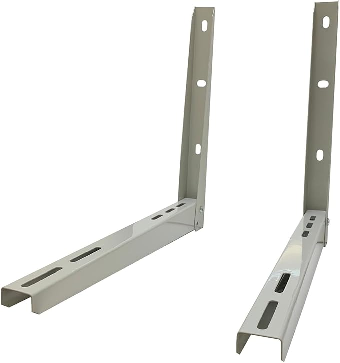 Appli Parts Soporte para montaje en pared de Unidad Condensadora Externa de Mini Split hasta 150kg modelo APAB-2160 incluye kit de fijacion, pernos y gomas