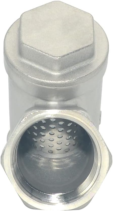 1" WYE Strainer Mesh Filter Valve,800WOG Y-Spring NPT Female Check Valve,Stainless Steel SS316 CF8M