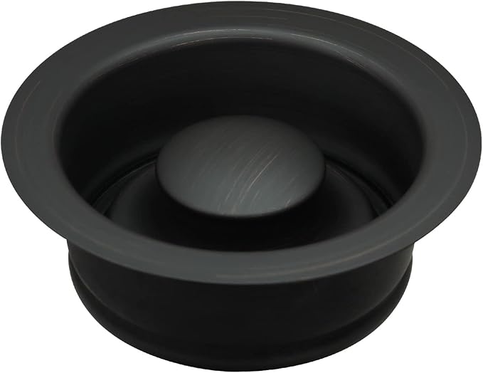 Akicon Kitchen Sink Oil Rubbed Bronze Finish Garbage Disposal Flange Stopper, One Size Disposal Rim, Fit 3-1/2 Inch Standard Sink Drain Hole