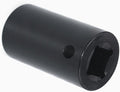 1/2-Inch Drive 13/16-Inch Penta Socket, 5 Point Impact Tool for Curb Boxes, Water Meters, Fire Hydrants
