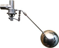 Viton sealing, 304 Stainless Steel Balanced Float Ball Valve, Tank Mount, 100 Psi (3/4")…