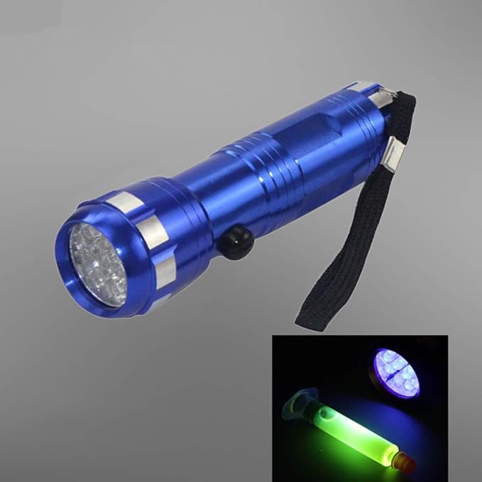 Leak Detector Kit, Fluorescent Protective Glasses Air Conditioning Accurate Leak Detector Kit Tools, Car Accessories Replacement Easy to Use Eco Friendly UV Dye(Random)