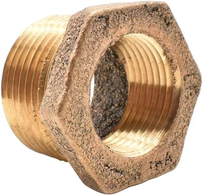 Replacement 1-1/4 Inch x 1 Inch Brass Hex Bushing for Thrifco Plumbing 5318068