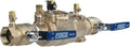 Febco LF850 Series 2" Lead-Free Copper Silicon Alloy Double Check Valve Backflow Preventer Assembly, Quarter Turn Shutoff, Small Diameter, NPT Connections, Freeze Sensor, Modular Design